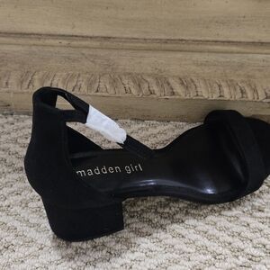 Madden Girl Black Heeled Sandals